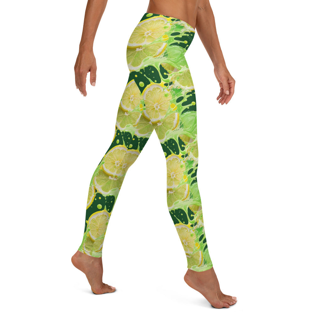 Fresh Lemons Leggings