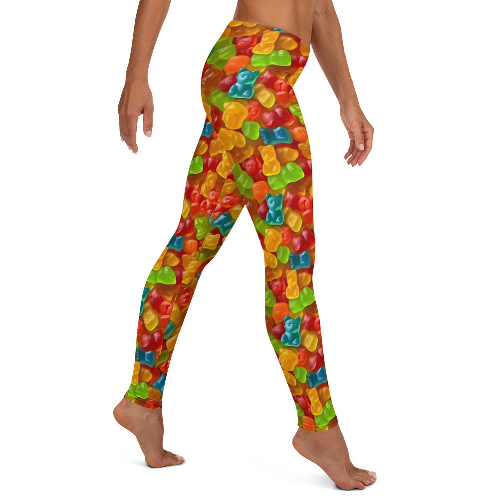 Gummy Candy Love Print Leggings