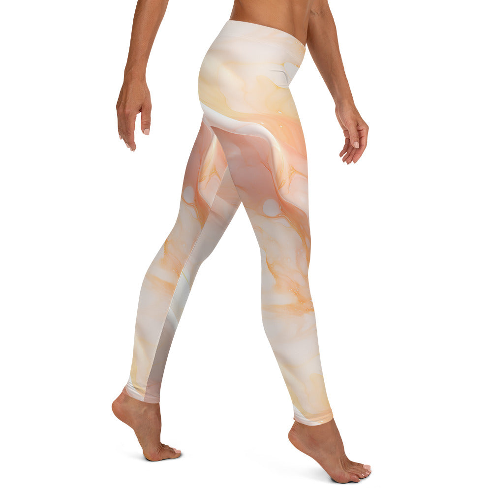 Pink Marble Leggings