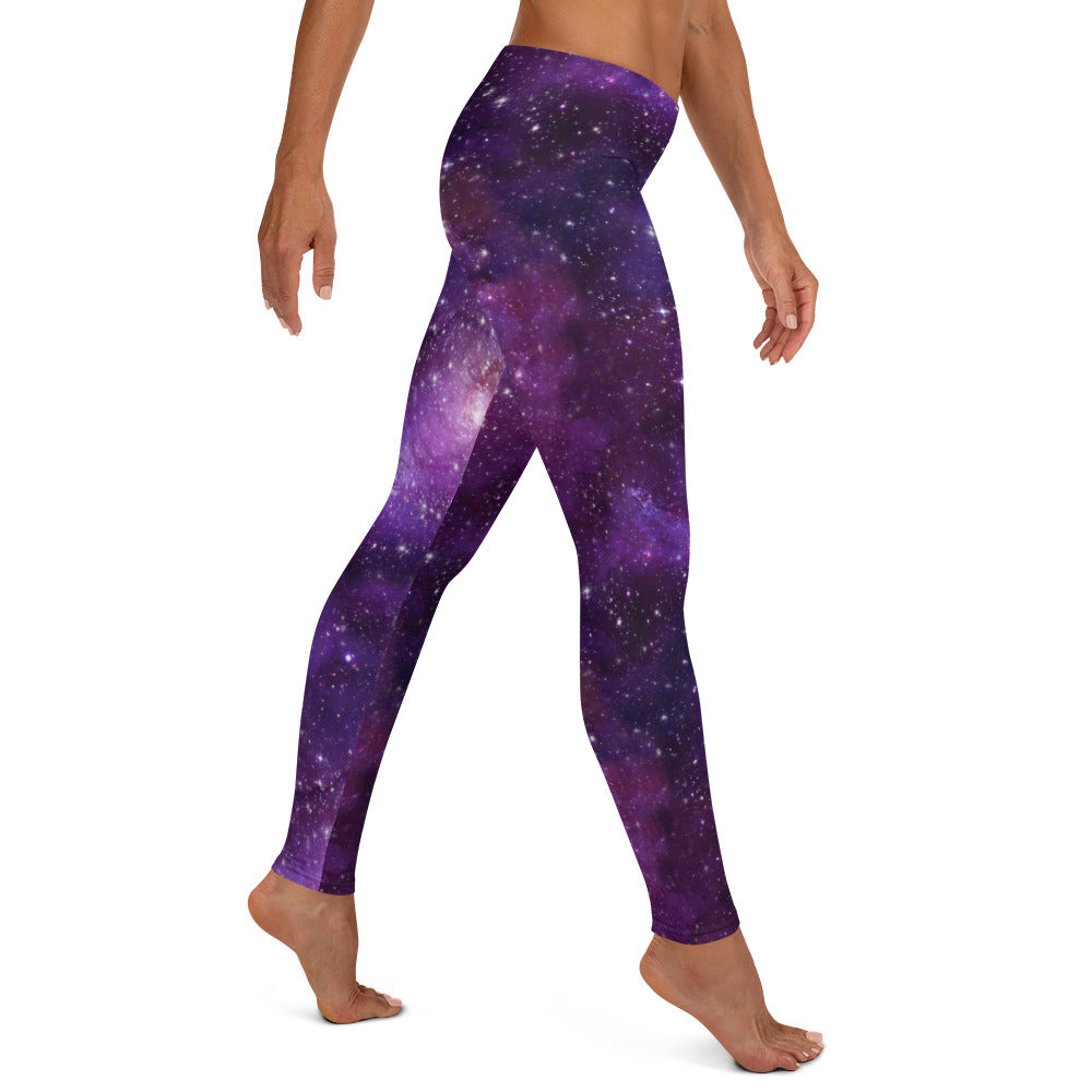 Purple Galaxy Shades Leggings