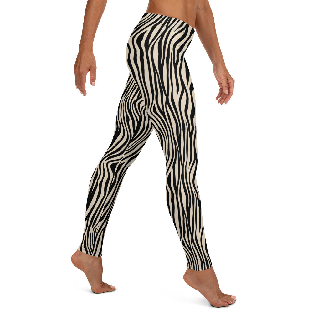 Zebra Pattern Leggings