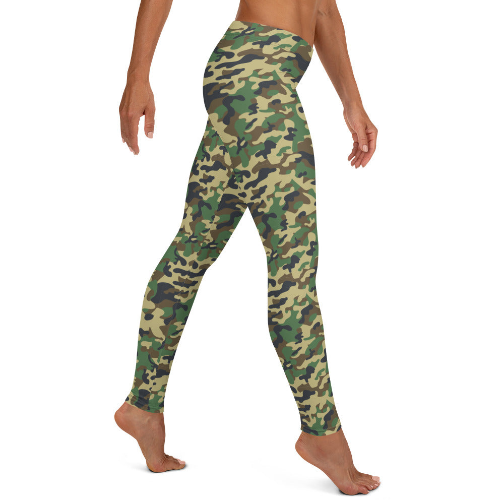 Classic Green Camo Leggings