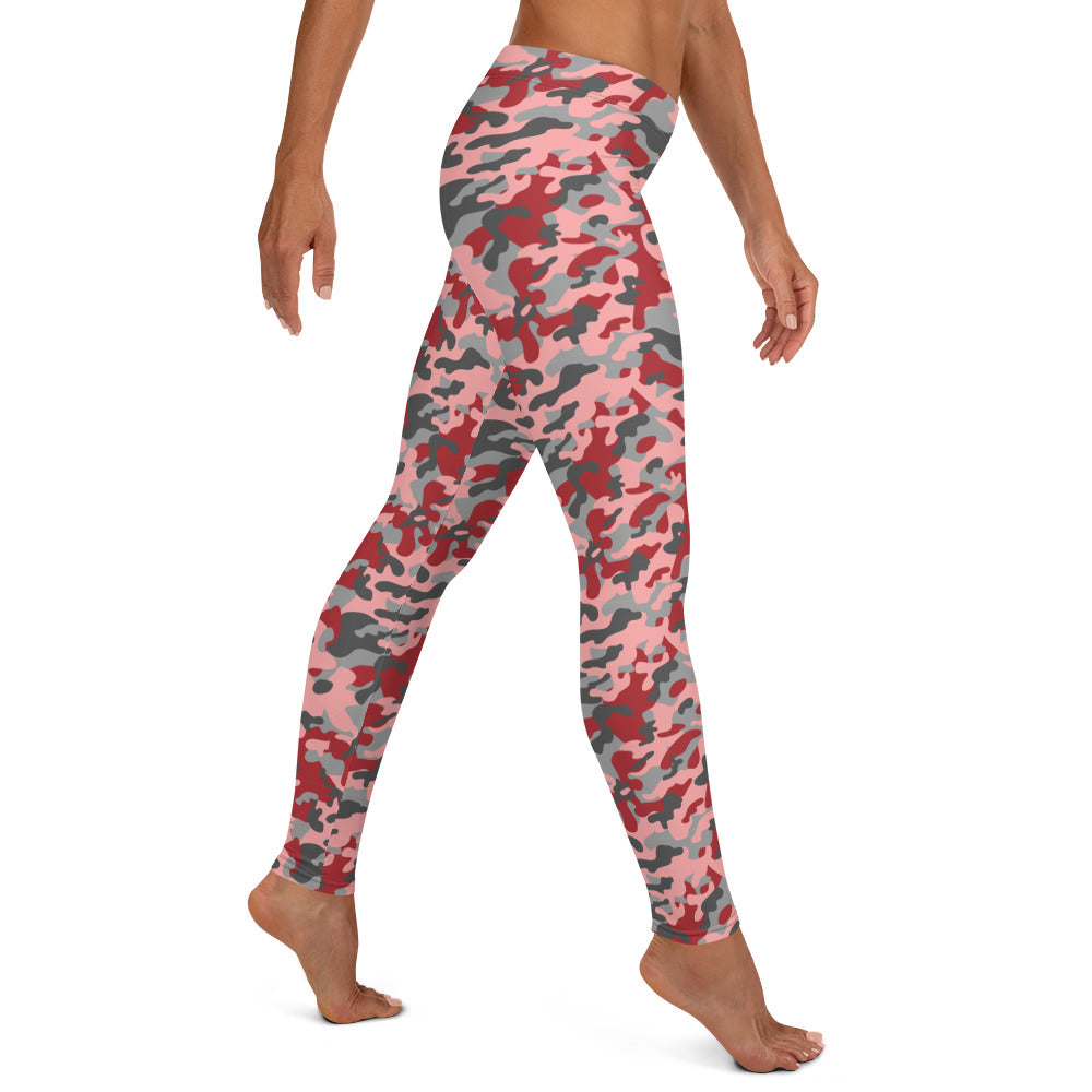 Pink Camouflage Leggings