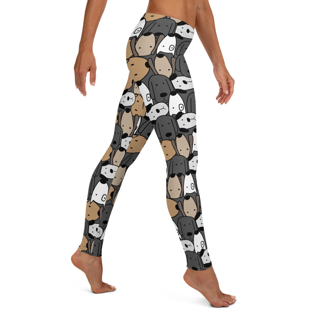 Dog Cuteness Printed Leggings