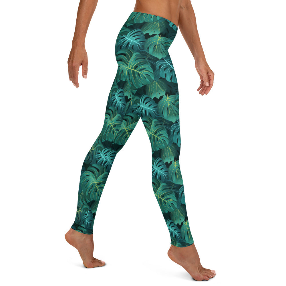 Tropical Greens Leggings