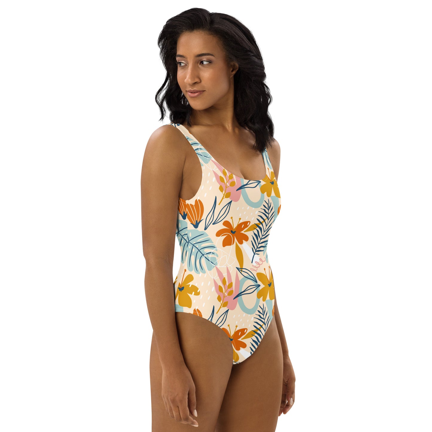 Sound of Flowers One-Piece Swimsuit