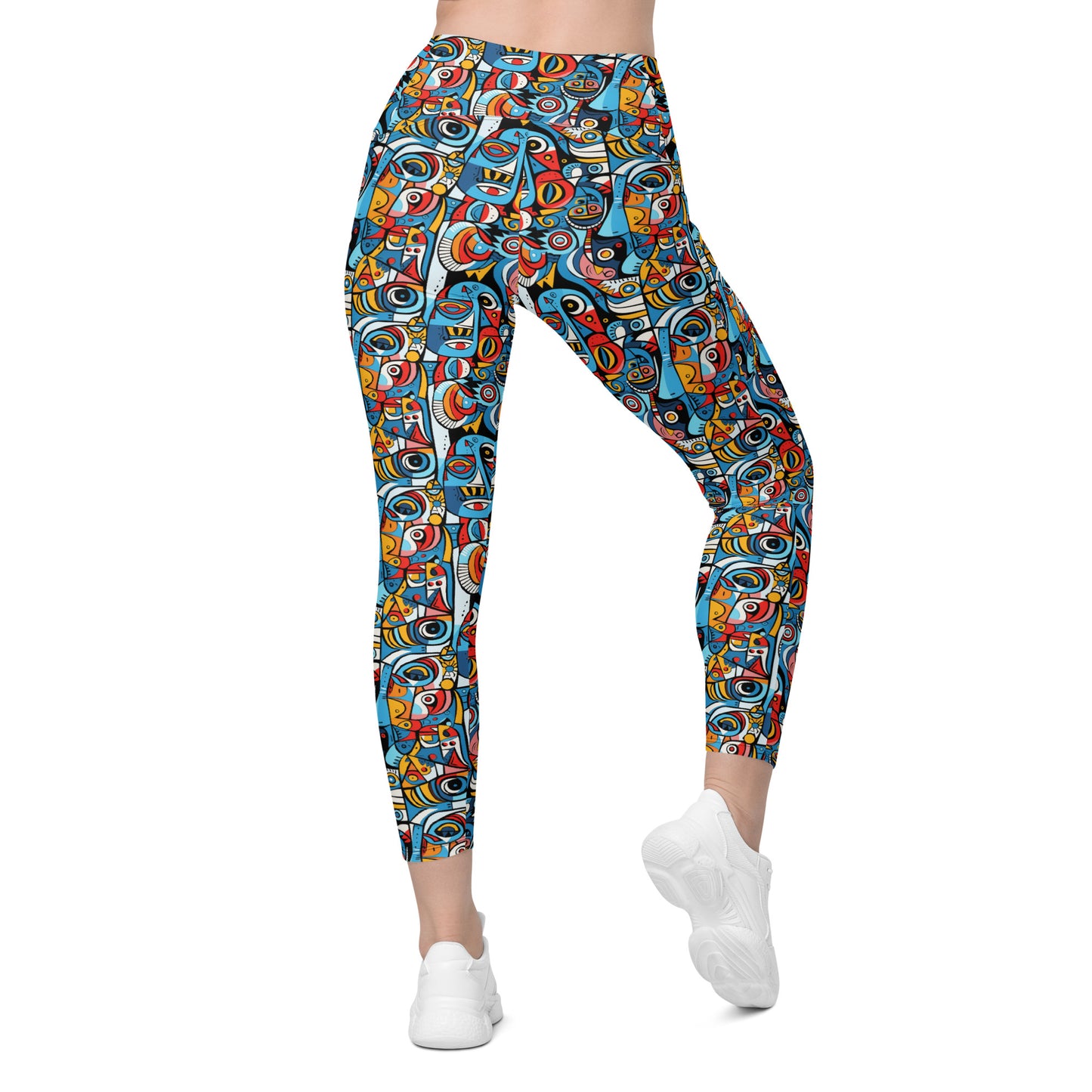 Fine Arts Pop Culture Printed Leggings with pockets