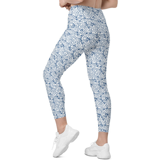 Anchors All Around Printed Leggings with pockets