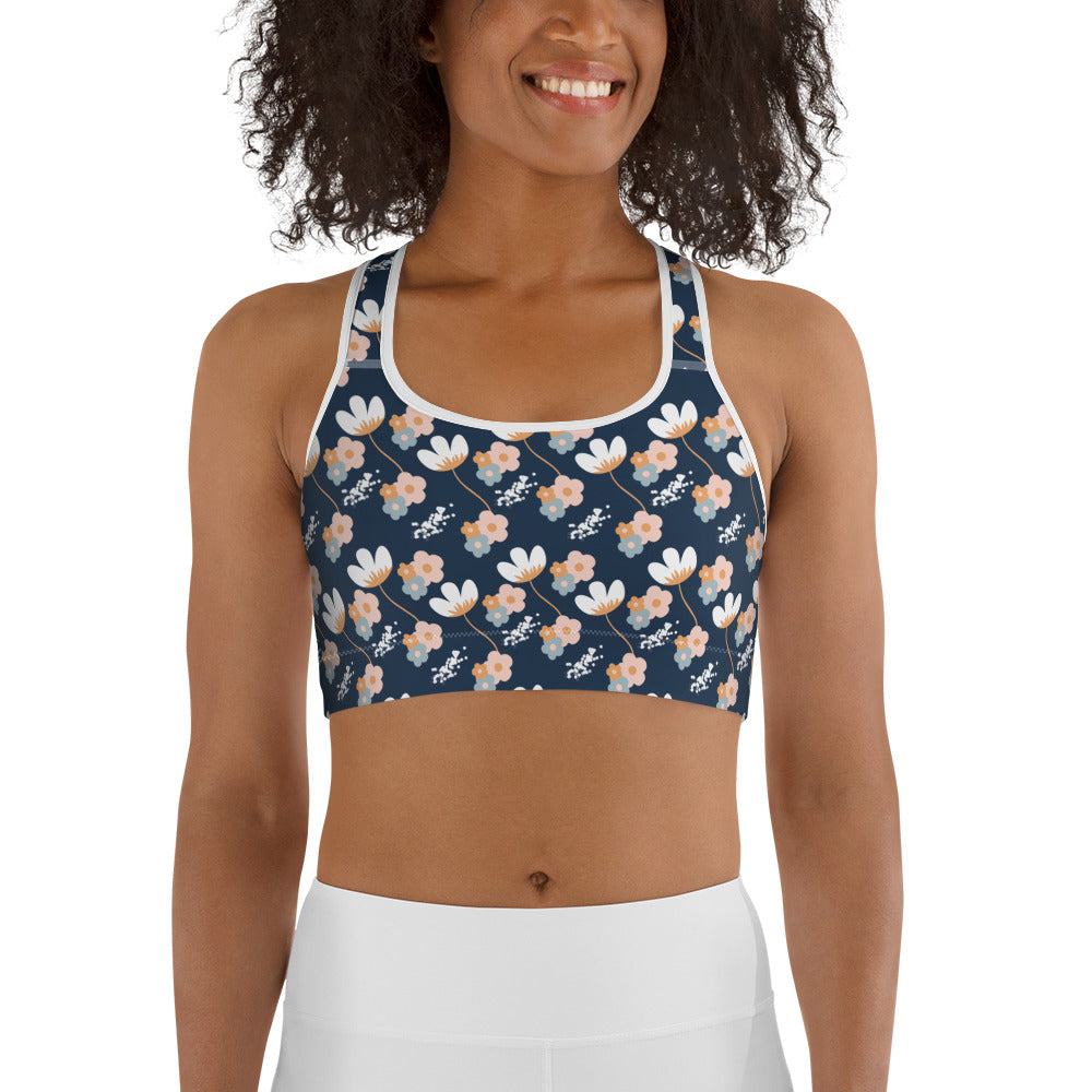 Blossom Vibes Sports bra