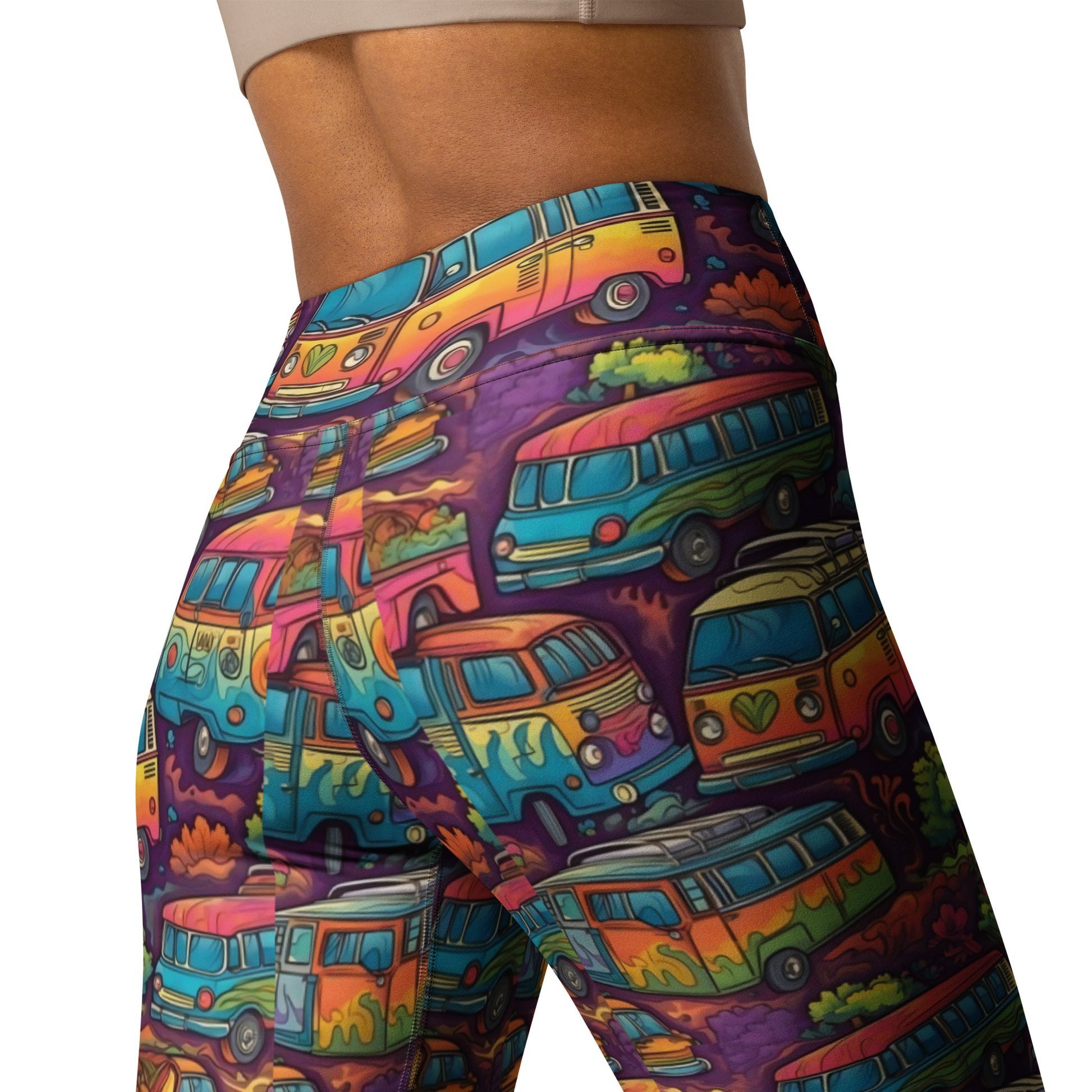 Highway to Hippie Yoga Leggings