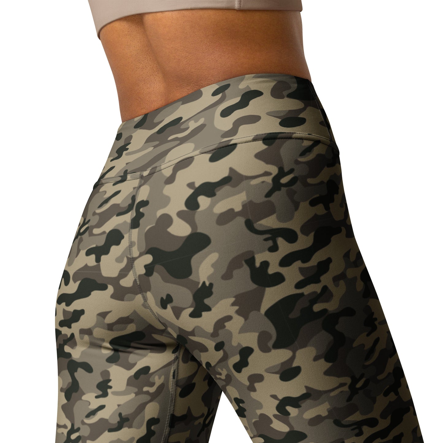 Classic Camo Print Yoga Leggings