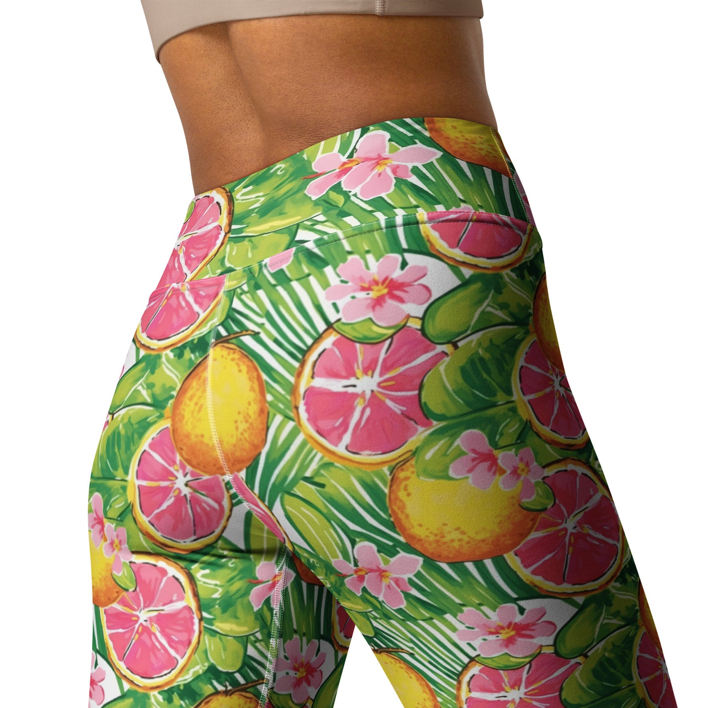 Tropical Fiesta Yoga Leggings