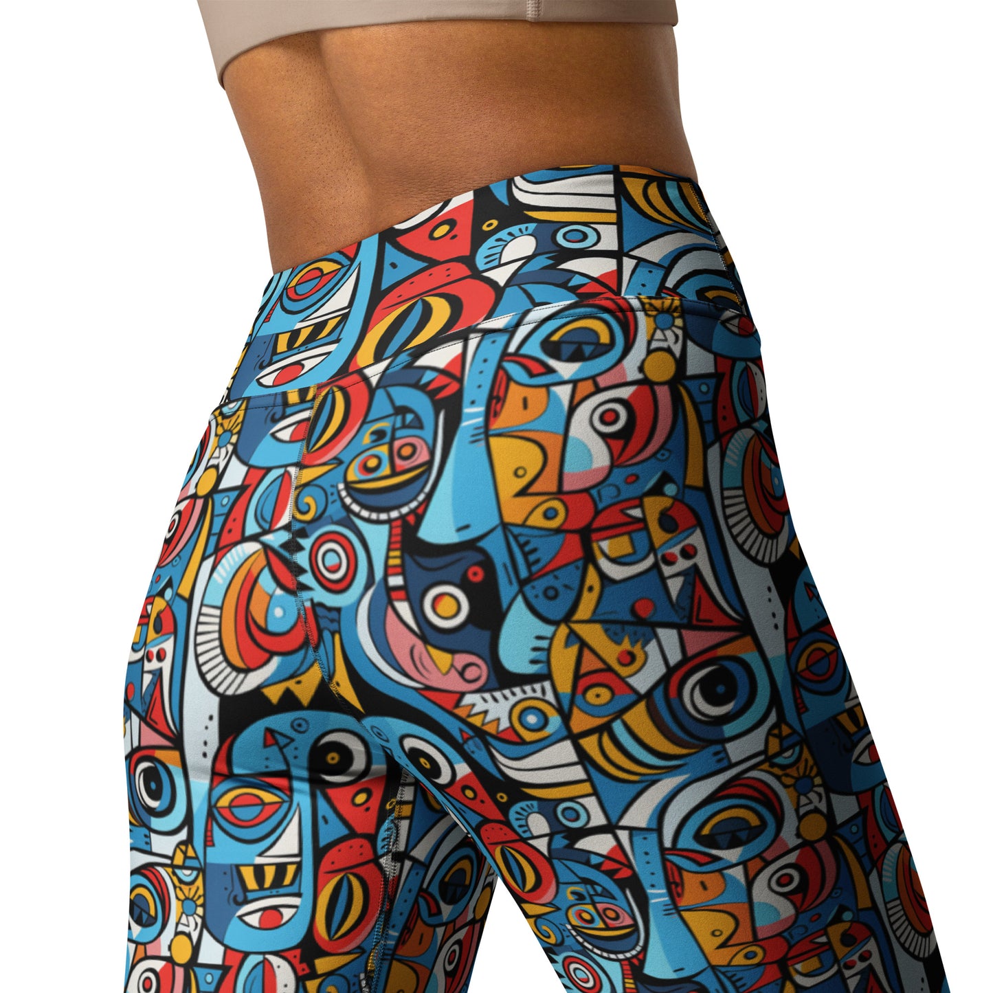 Fine Arts Pop Culture Printed Yoga Leggings