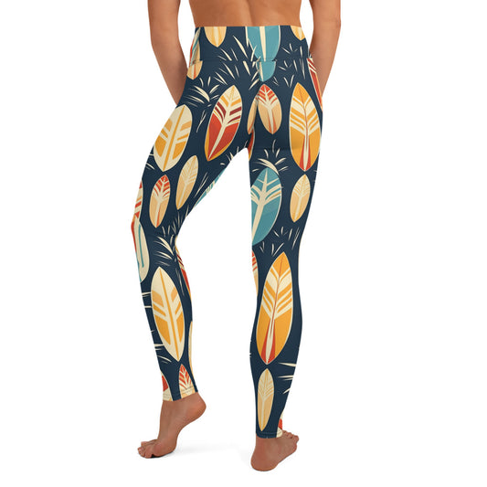 Beach Vibes Yoga Leggings