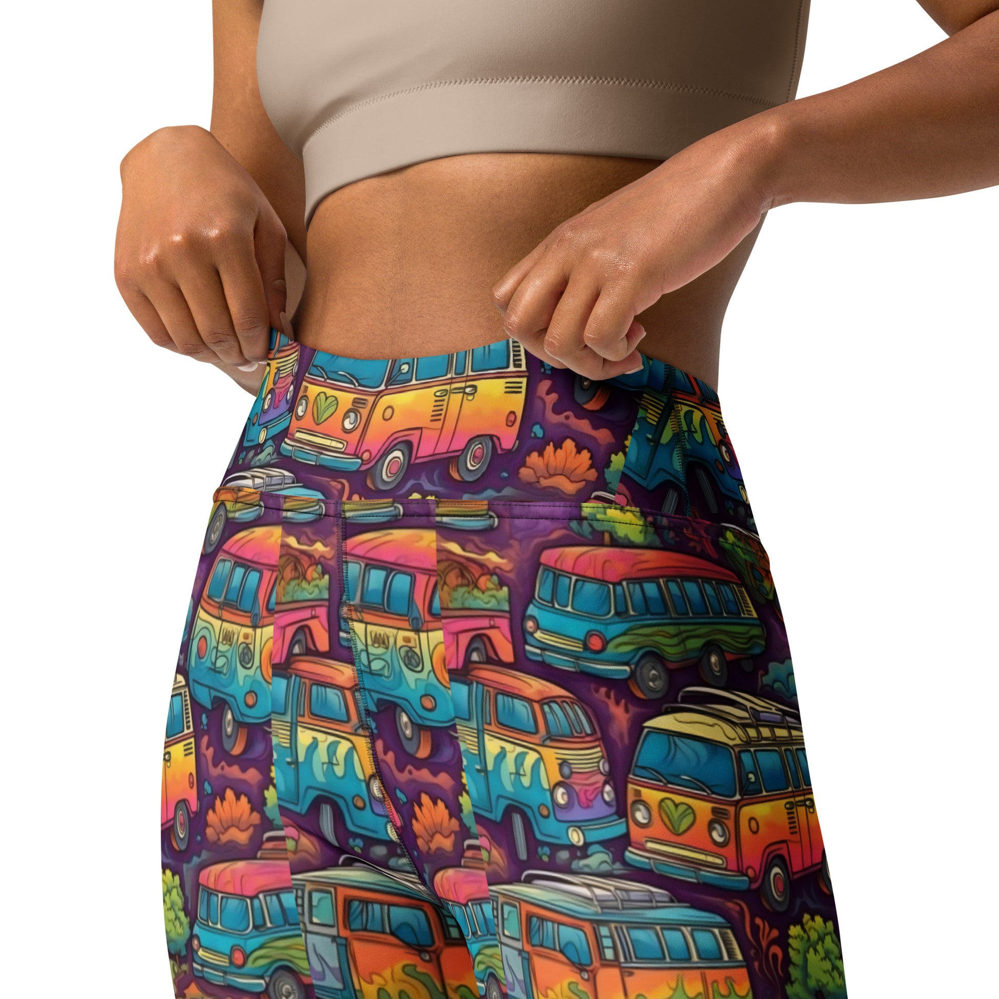 Highway to Hippie Yoga Leggings