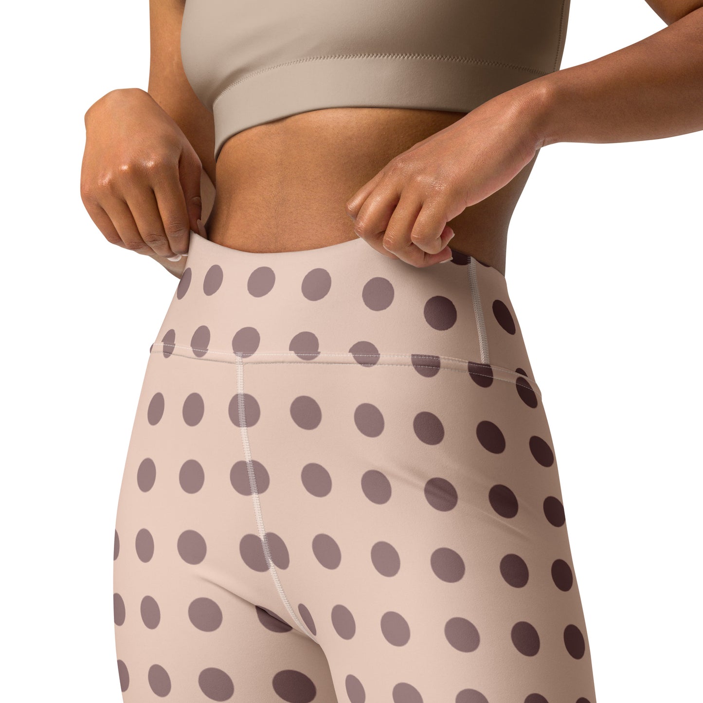 Modern Dots Pattern Yoga Leggings