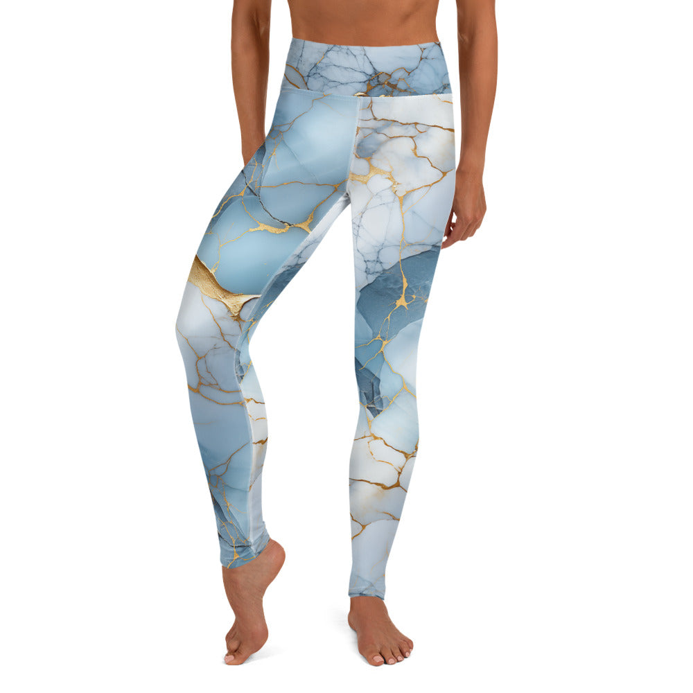 Blue Marble Yoga Leggings