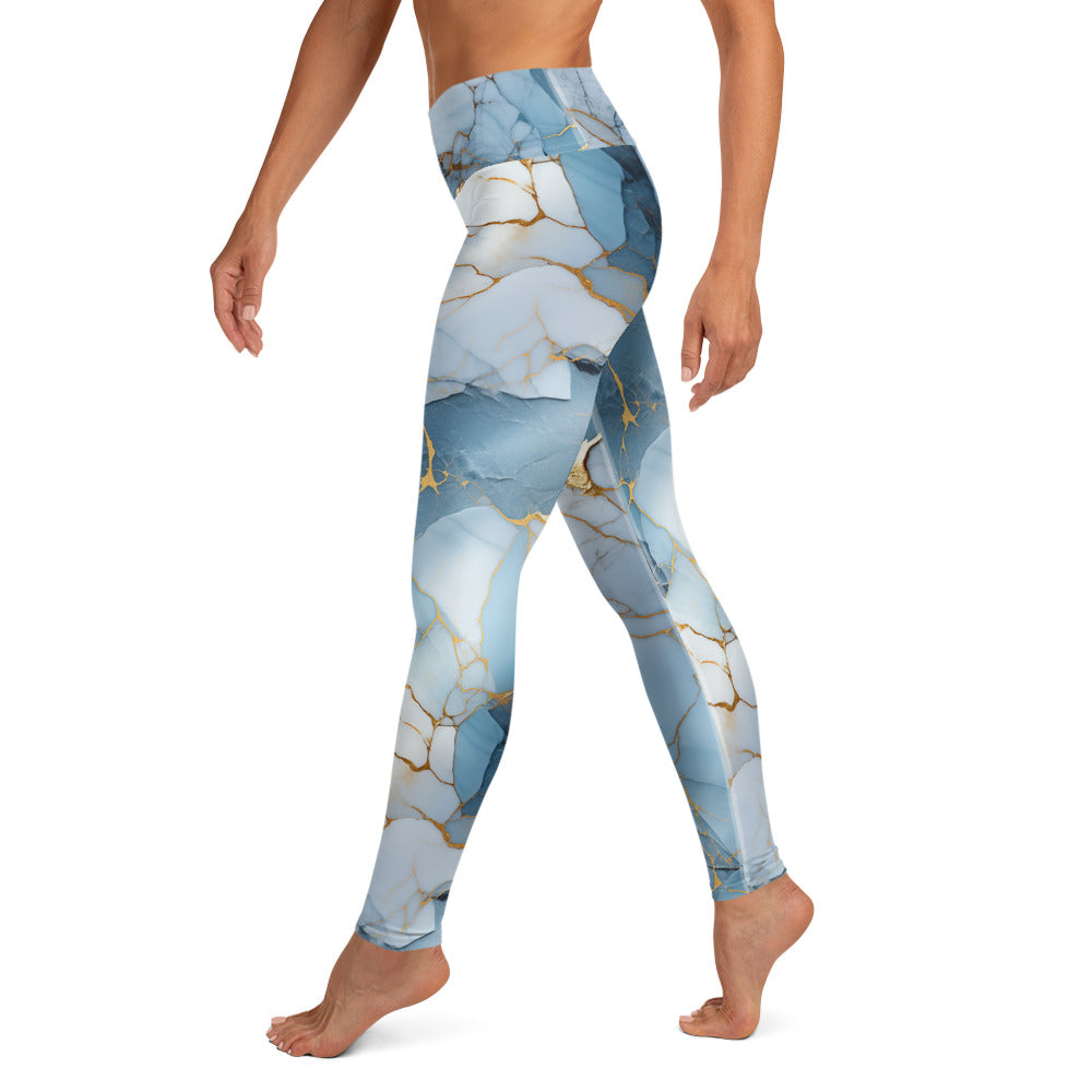 Blue Marble Yoga Leggings