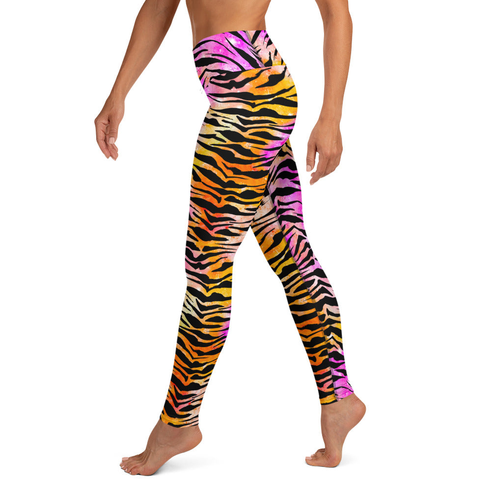 Animal Skin Print Yoga Leggings