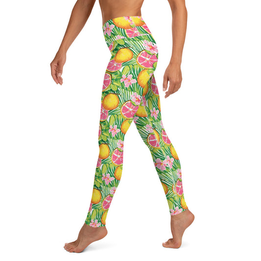 Tropical Fiesta Yoga Leggings