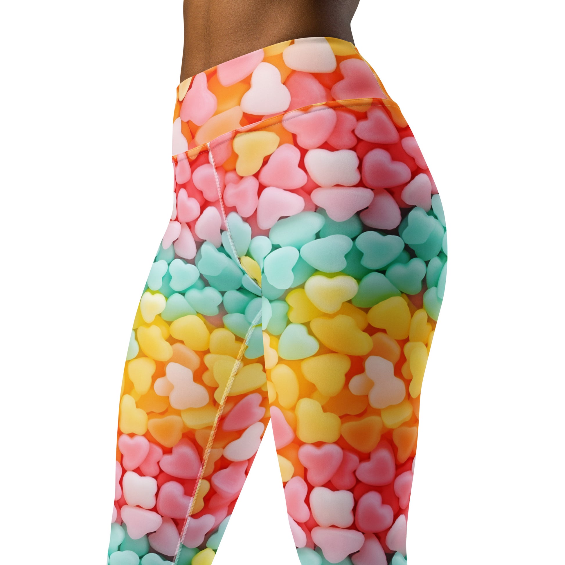 Sweet Candy Love Yoga Leggings