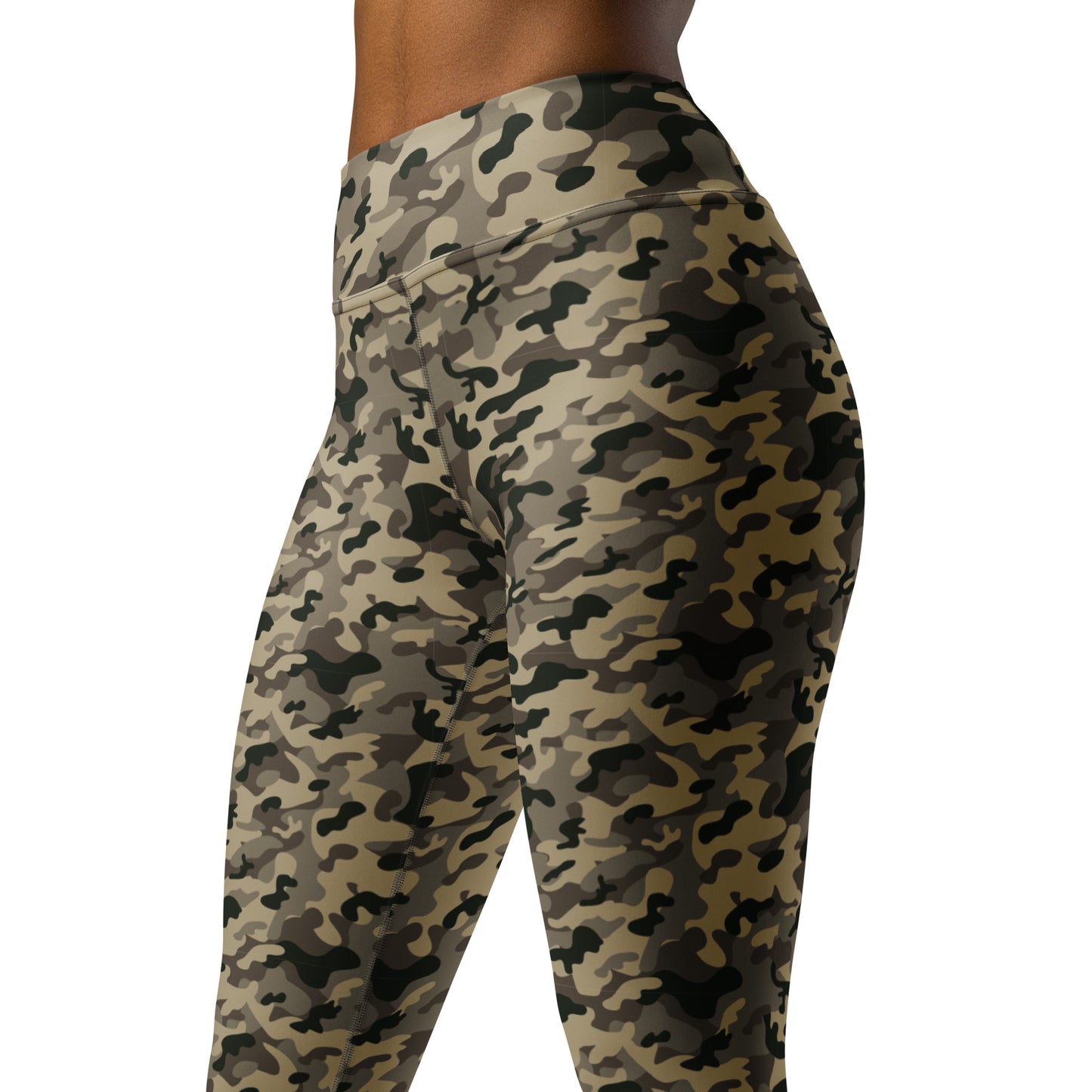 Classic Camo Print Yoga Leggings