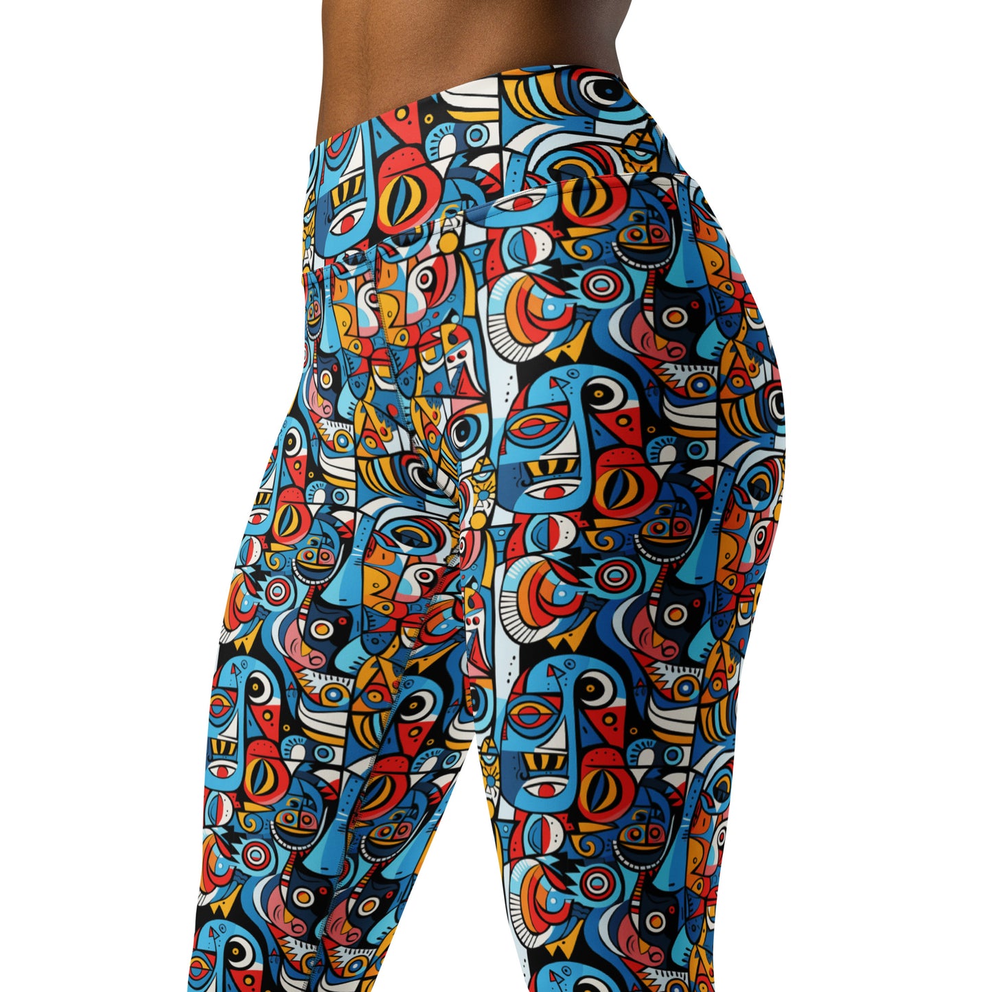 Fine Arts Pop Culture Printed Yoga Leggings