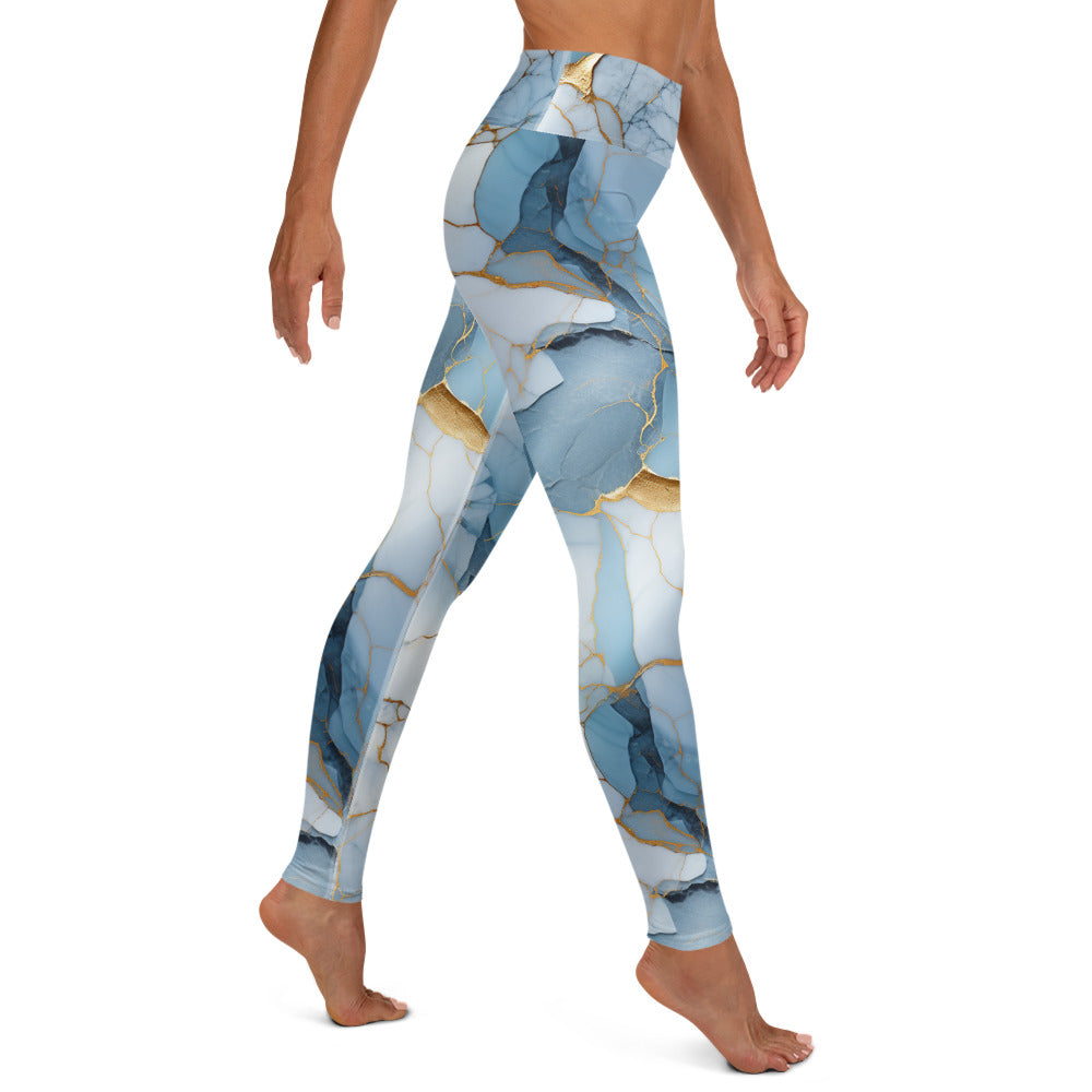 Blue Marble Yoga Leggings