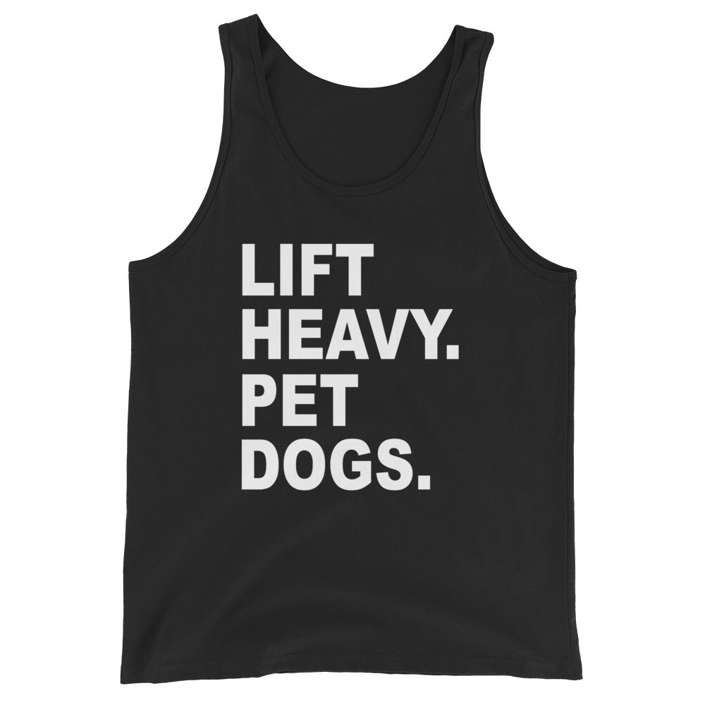 Lift Heavy Pet Dogs Men's Tank Top