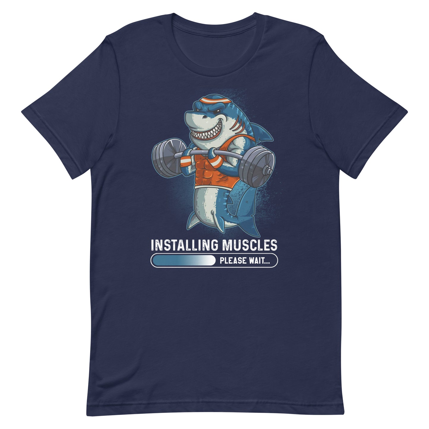 Installing Muscles Please Wait T-Shirt