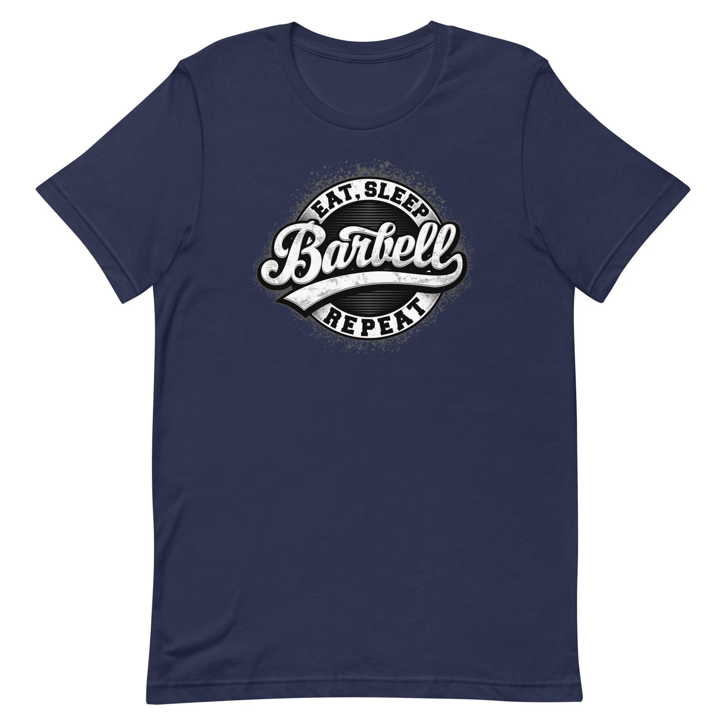 Eat Sleep Barbell Repeat T-Shirt