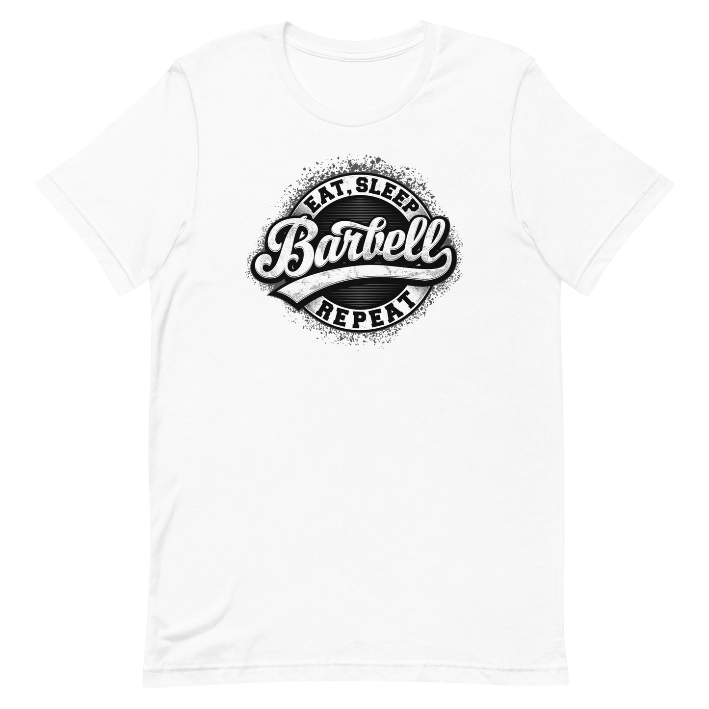 Eat Sleep Barbell Repeat T-Shirt